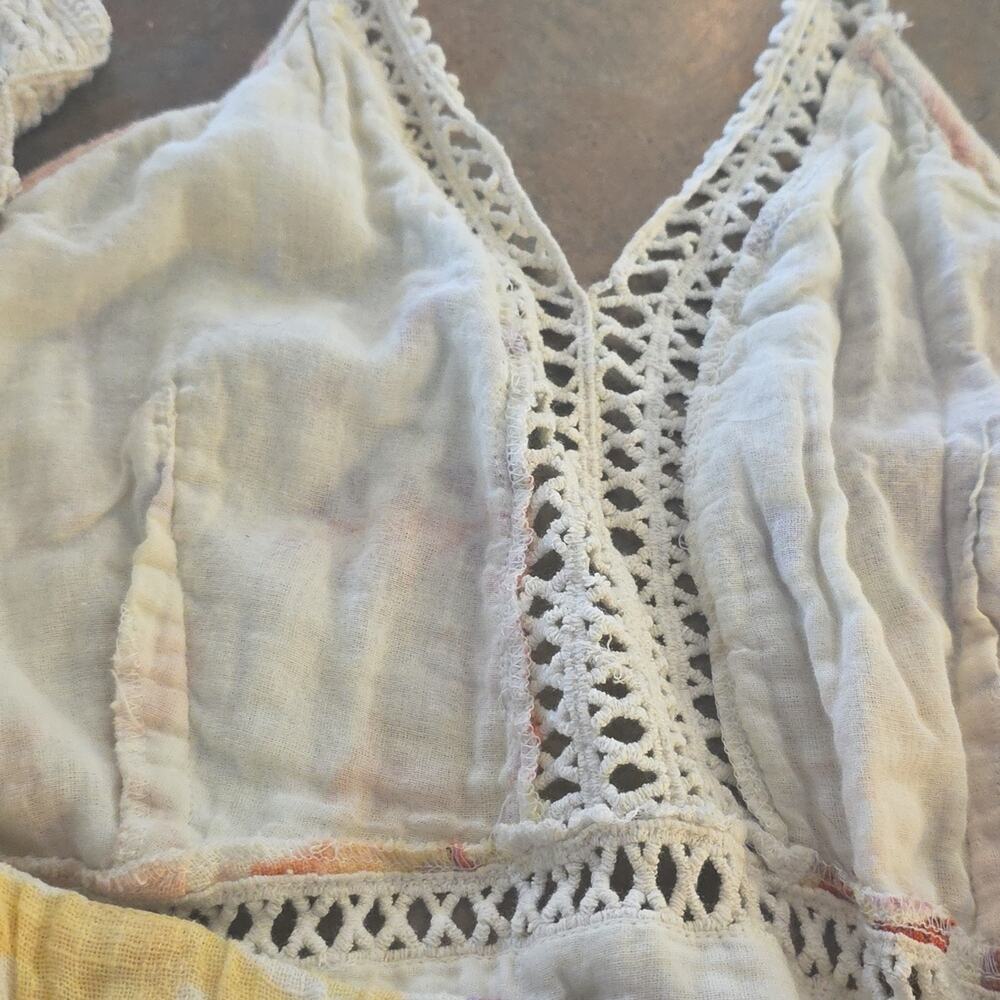 Z&L Tropical Print Sleeveless Maxi Dress Size Small - Picture 10 of 11